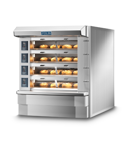 Polin 24 Tray (9.4m² Baking Space) Electric Large Artisan Deck Oven 