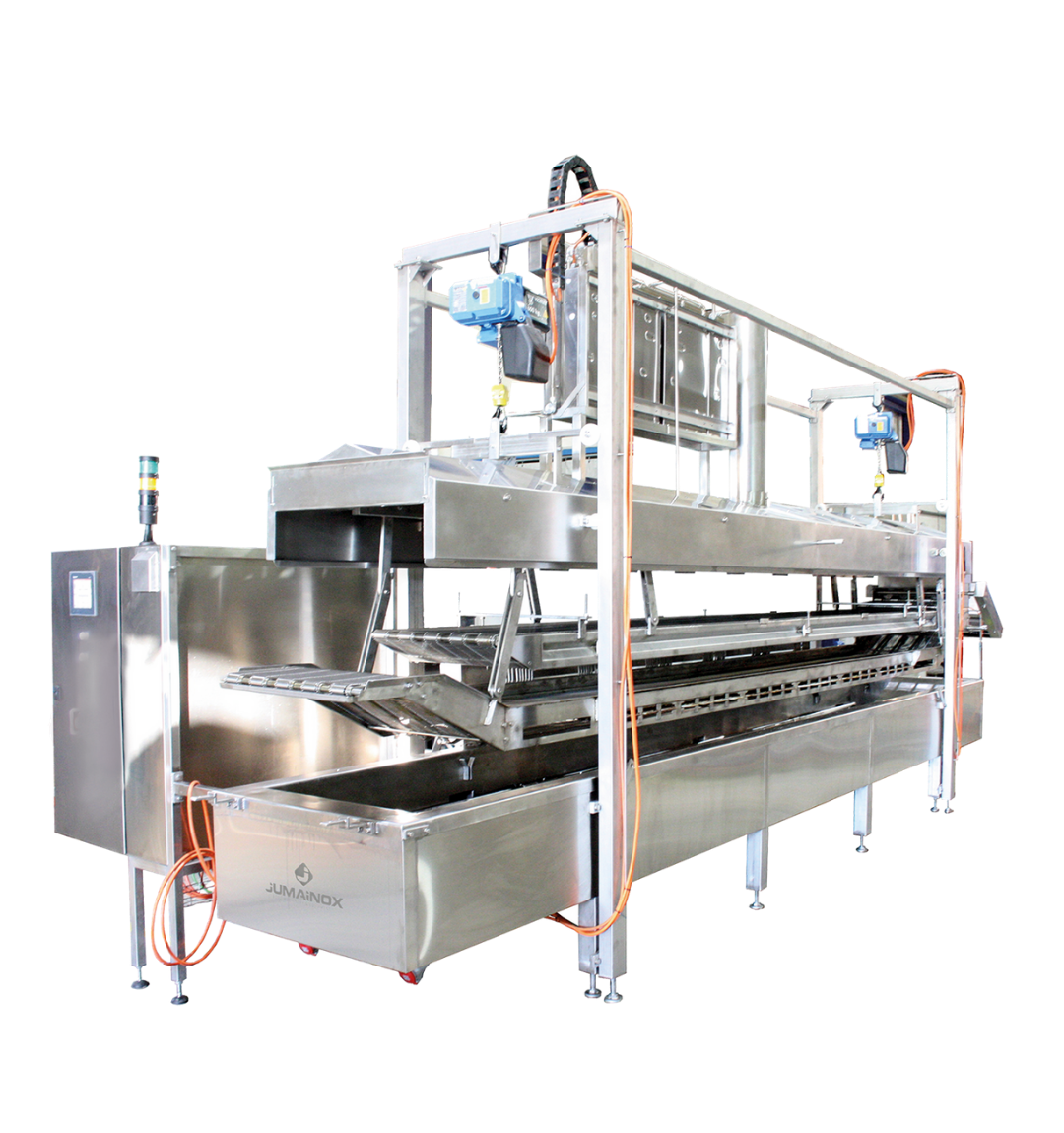 Jumainox Continuous Industrial Frying and Cooking Lines