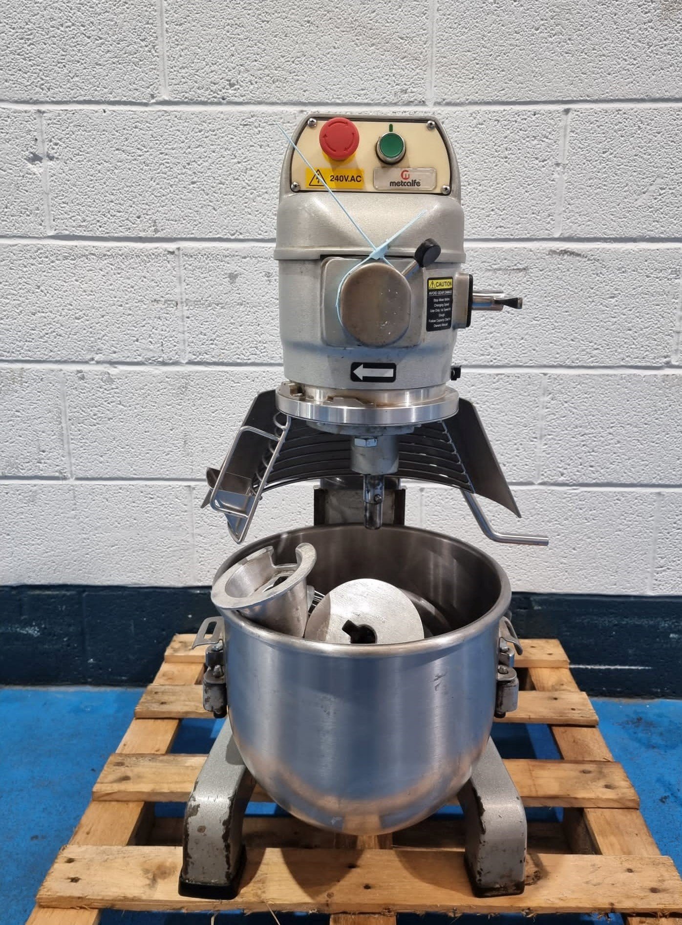 Metcalf 20 Litre Planetary Mixer