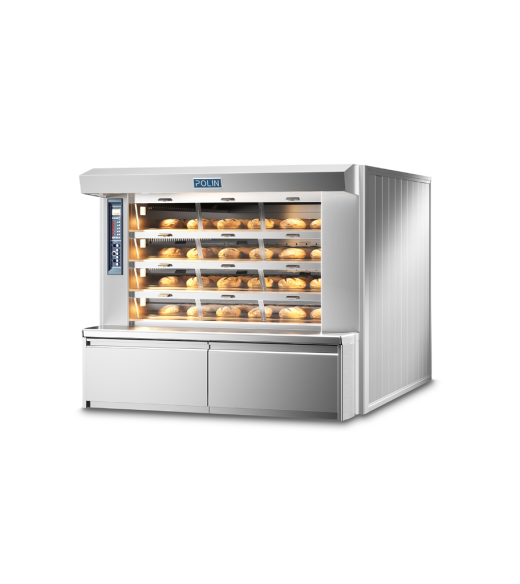 Polin 24 Tray (9.4m² Baking Space) Steam Tube Artisan Deck Oven 