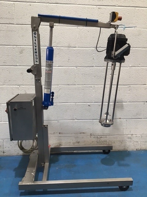 Silverson Mixer on Lift Stand 