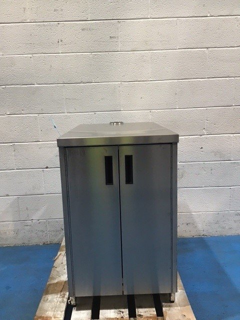 Stainless Steel 2 Door Cupboard