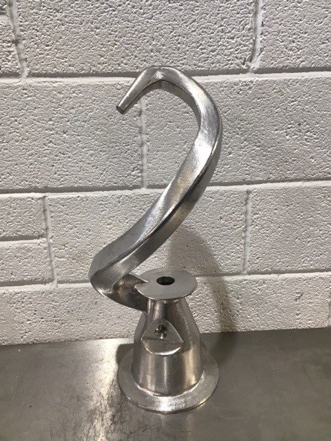 Hobart 80qt Stainless Dough Hook 