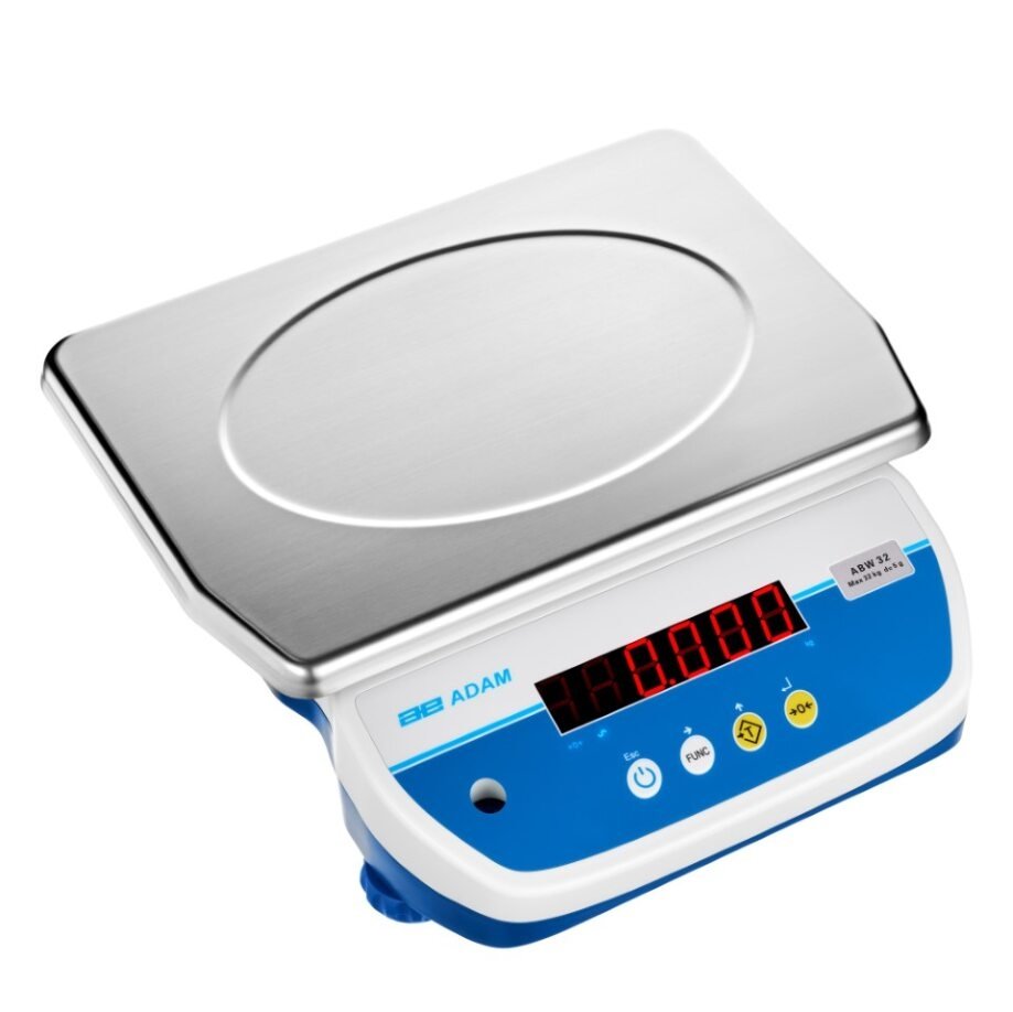 Adam Equipment Aqua ABW Washdown Scales -32Kg - Bench Top Model