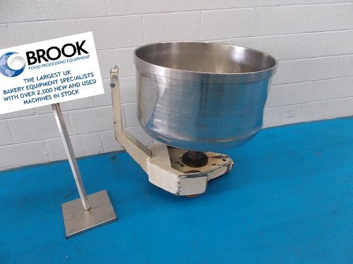 Bowl for VMI 200kg Removable Bowl Spiral Mixer