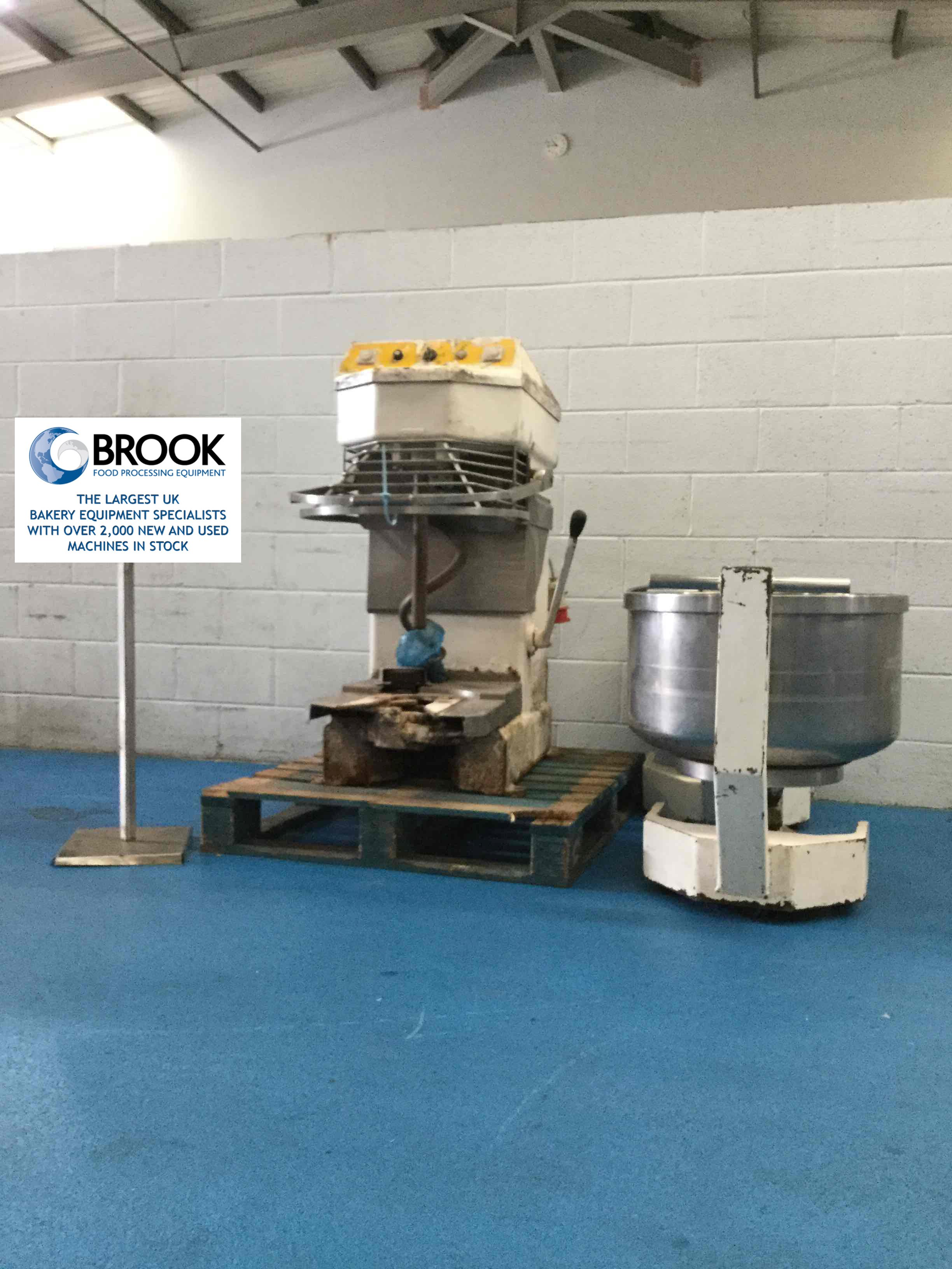 VMI Removable Bowl 80kg Spiral Mixer