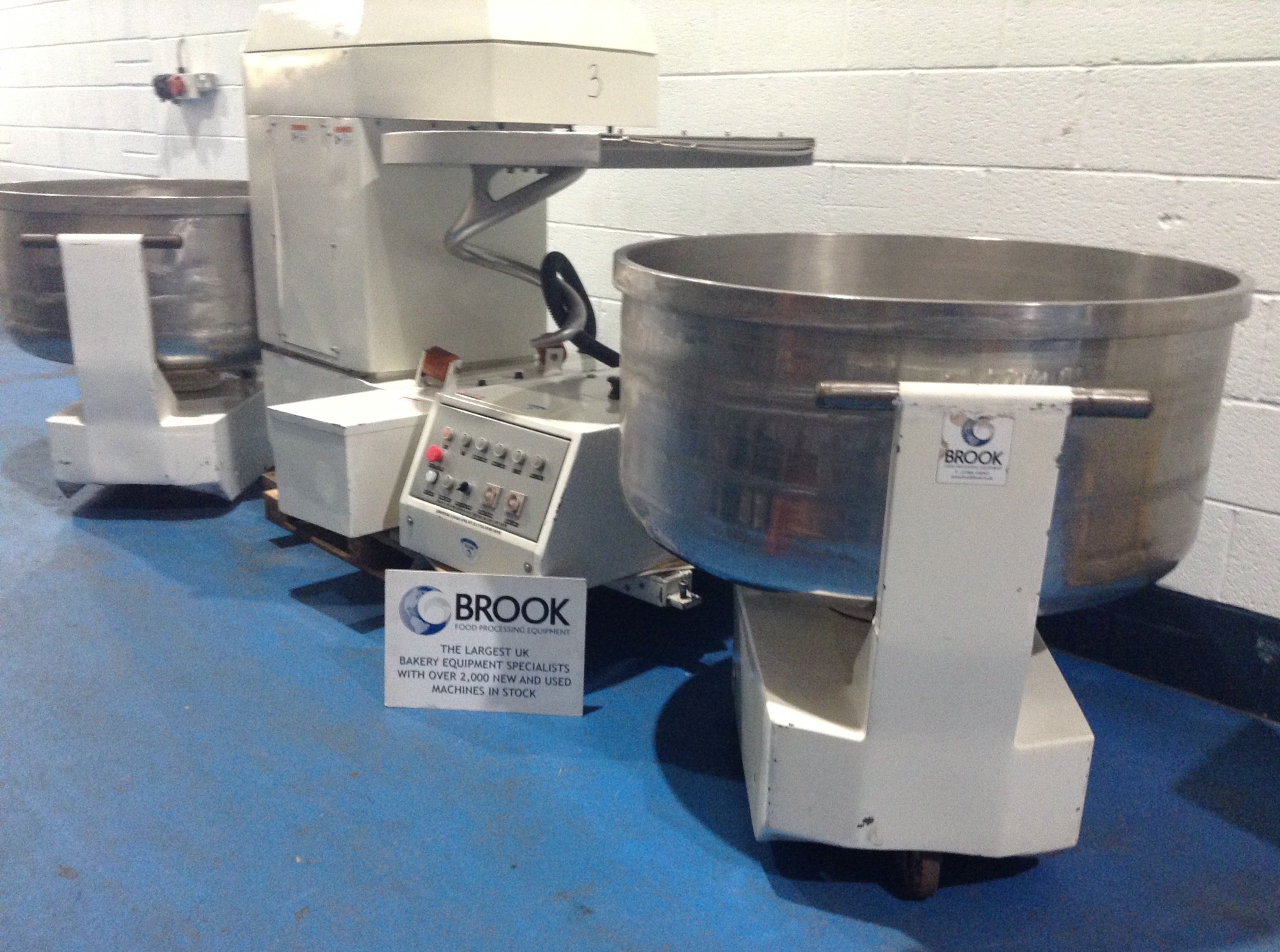 Sancassiano Removable Bowl 300kg Spiral Mixer