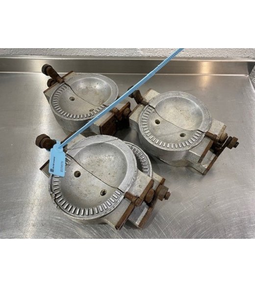 Camwheat 6 Station Pie Machine Die Set, 130mm D Shape