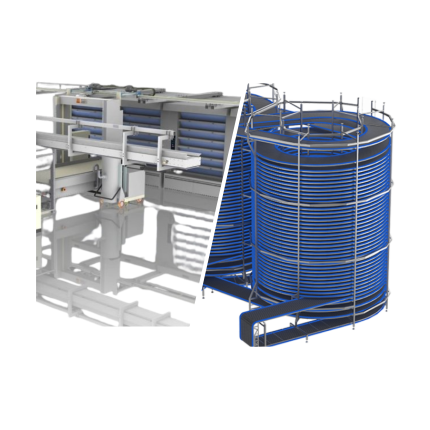 Industrial Oven Loaders / Spiral Cooling 