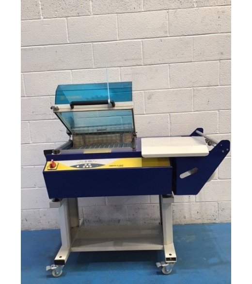Dibipack L-Sealer with Built-In Heat Shrink Tunnel