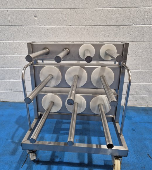 Stainless Steel Rack to hold Flowrapper Film 