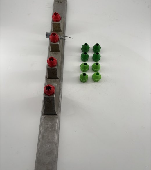 Mono 4 Across Tooling With 2 Extra Nozzle Sets