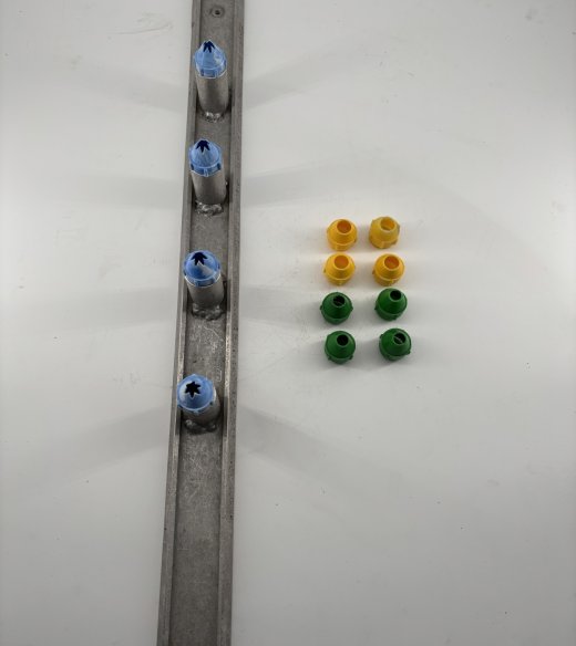 Mono 4 Across Tooling With 2 Extra Nozzle Sets