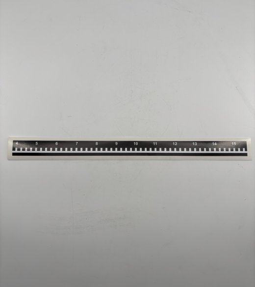 Mono 12" Moulder Height Adjustment Sticker 