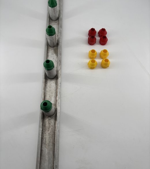 Mono 4 Across Tooling With 2 Extra Nozzle Sets