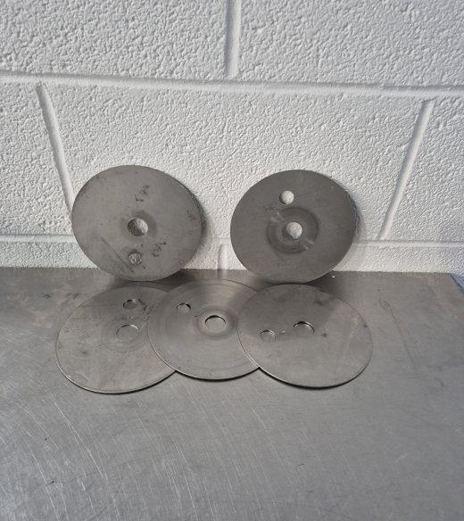 Stainless Steel Pie Die Base Spacers 