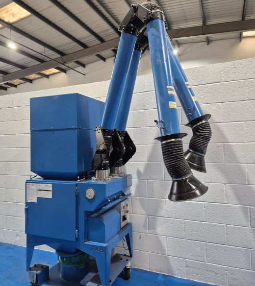 HVDS Twin Head Mobile Dust Extractor 