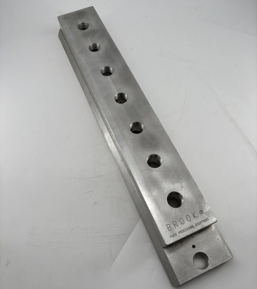 Polin 7 Lane Depositor Template To Fit Mono Depositor Nozzles 