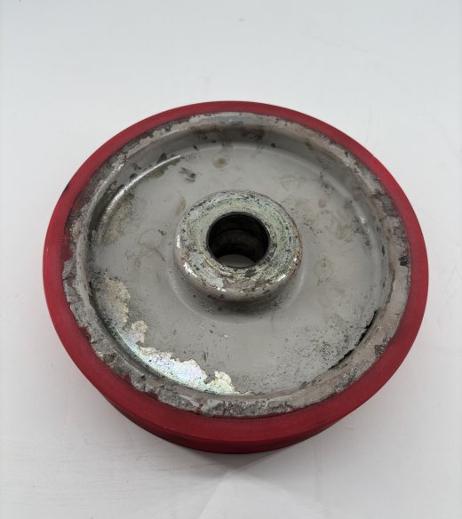 Kemper Removable Bowl Mixer Bowl Trolly Wheel, Used With New Tyre 