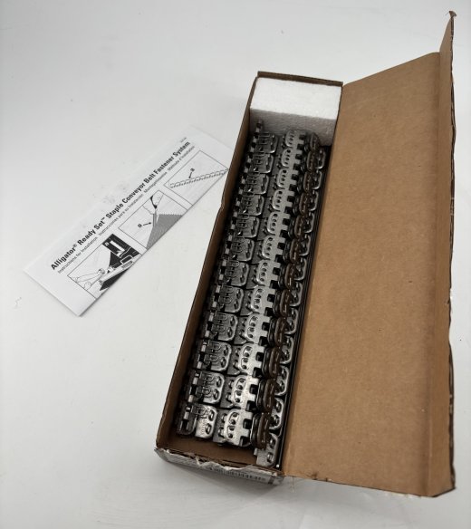 Alligator Belt Joining System, Box Of 4 Sets 