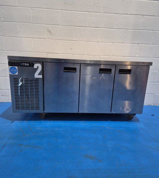 Foster 3 Door Bench Fridge 