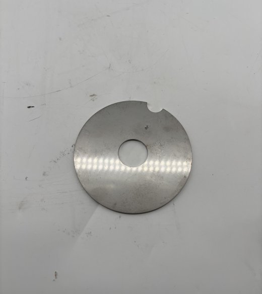 Crypto Omatic Pie Machine 2mm Die Base, Stainless Spacer 