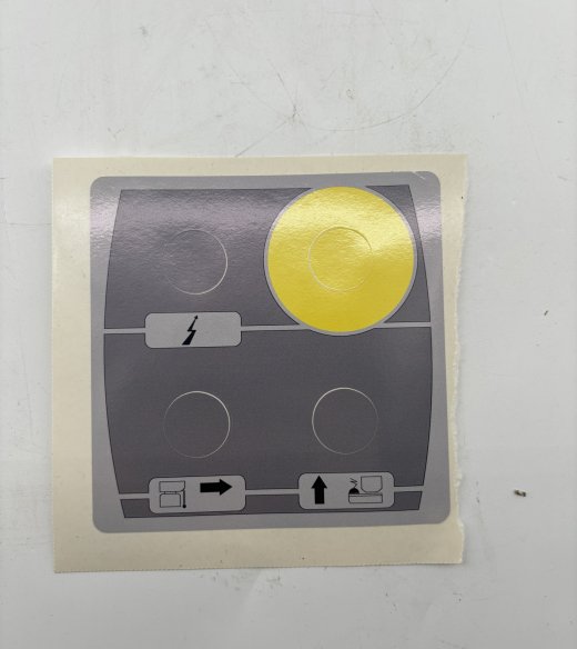 Mondial Forni Mixer Facia Sticker 