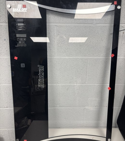 Bake Off Italia 10 Tray Convection Oven Door 