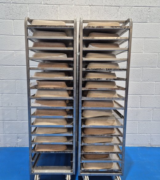 Large Selection Of Used Bannetons With Various Sizes In Stock
