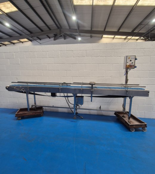 4M Twin Drop Depositor Belt Conveyor