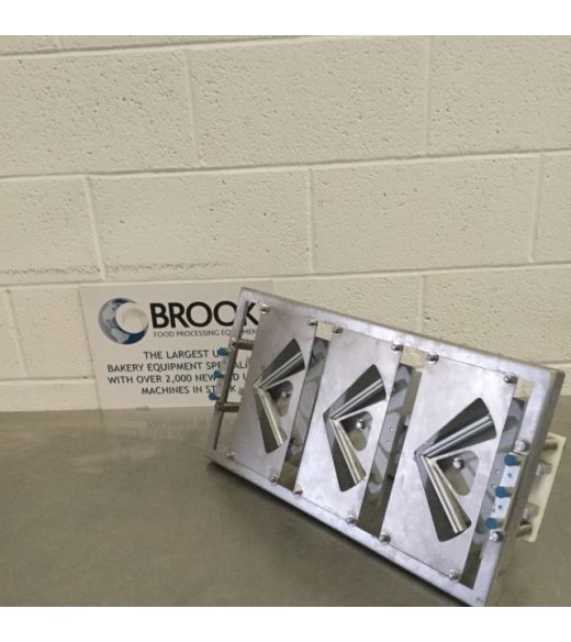 Rondo 3 Lane Triangle Guillotine Cutter - 174mm x 120mm