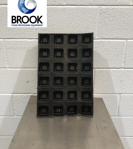 Silicone 40cm x 60cm Indented Square Moulds